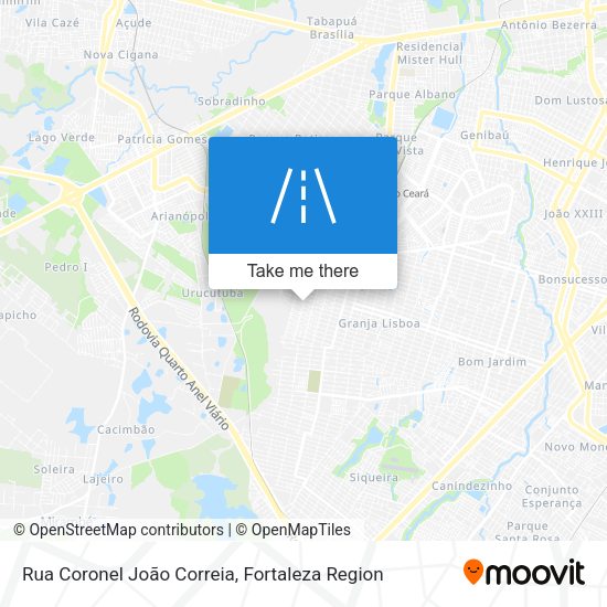 Rua Coronel João Correia map