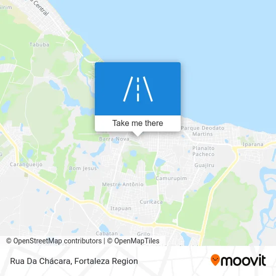 Rua Da Chácara map