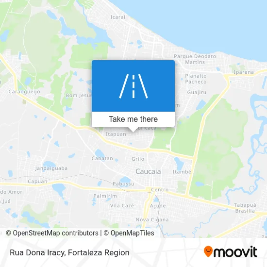 Rua Dona Iracy map