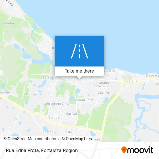 Rua Edna Frota map