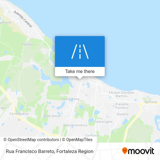 Rua Francisco Barreto map