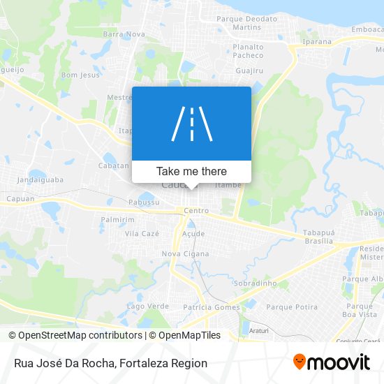 Mapa Rua José Da Rocha