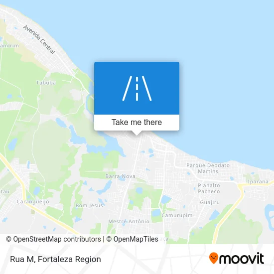 Rua M map