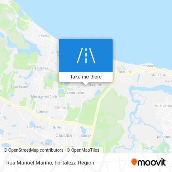 Rua Manoel Marino map