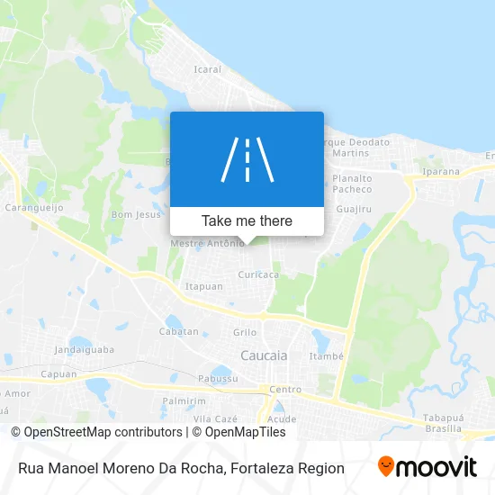 Rua Manoel Moreno Da Rocha map