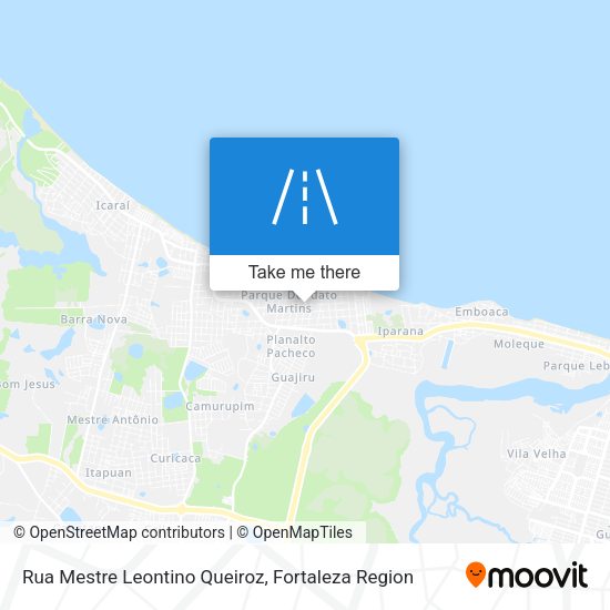Rua Mestre Leontino Queiroz map