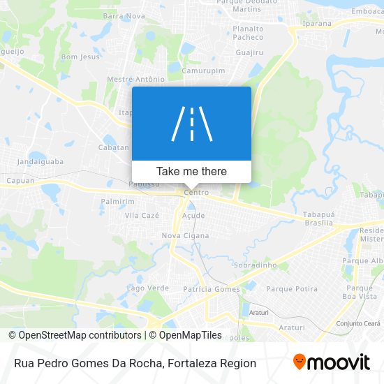 Rua Pedro Gomes Da Rocha map