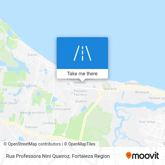 Rua Professora Nini Queiroz map
