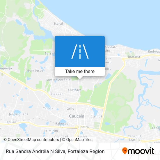 Rua Sandra Andréia N Silva map