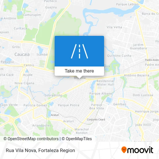 Rua Vila Nova map