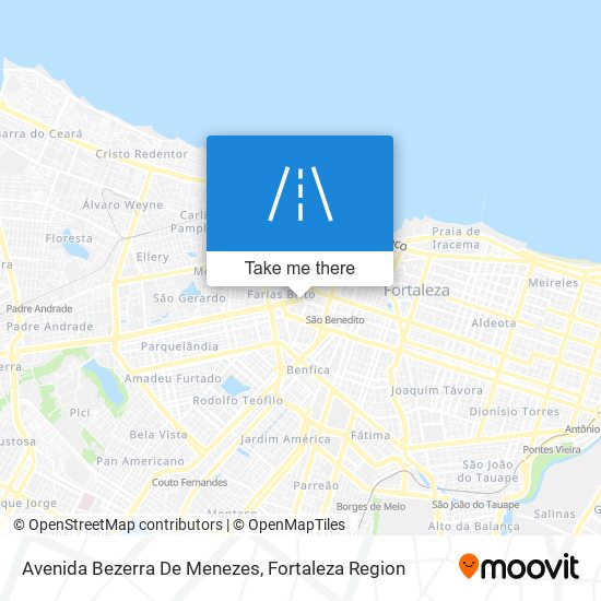 Avenida Bezerra De Menezes map