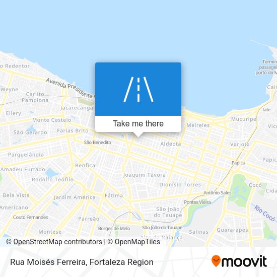 Rua Moisés Ferreira map