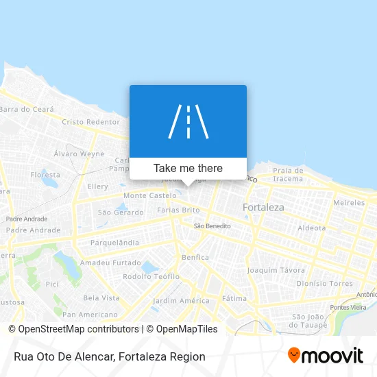 Rua Oto De Alencar map