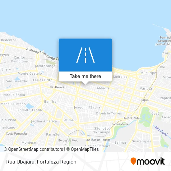 Rua Ubajara map