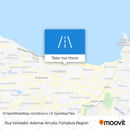 Rua Vereador Ademar Arruda map