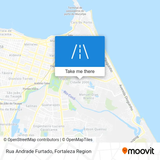 Rua Andrade Furtado map