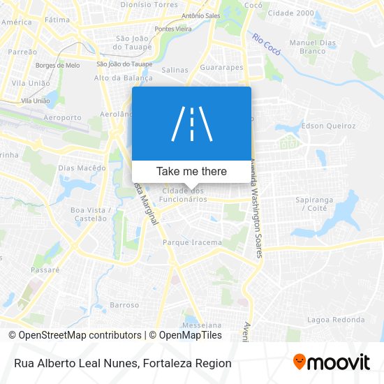 Rua Alberto Leal Nunes map