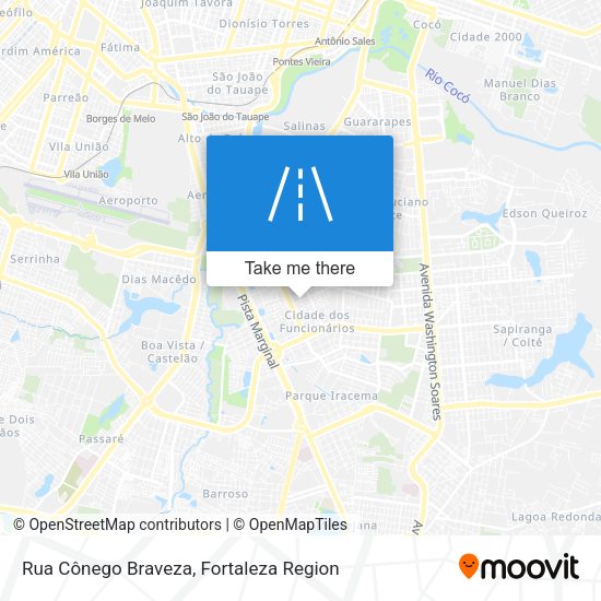 Rua Cônego Braveza map