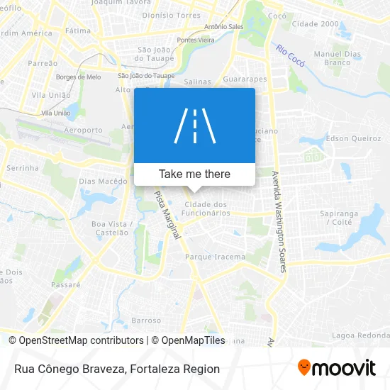 Rua Cônego Braveza map