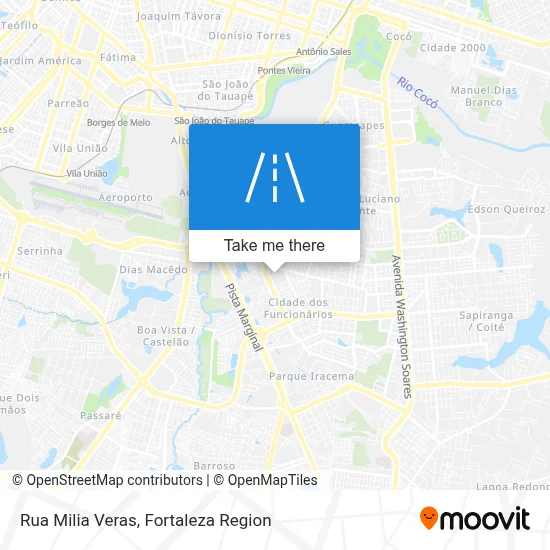 Rua Milia Veras map