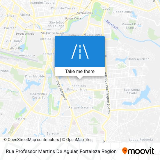 Rua Professor Martins De Aguiar map