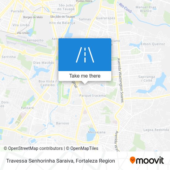 Travessa Senhorinha Saraiva map