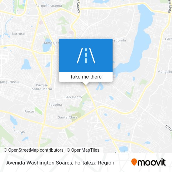 Avenida Washington Soares map