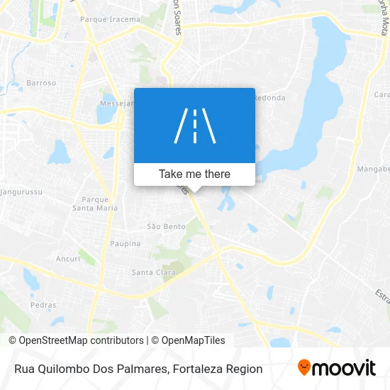 Rua Quilombo Dos Palmares map