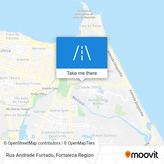 Rua Andrade Furtado map
