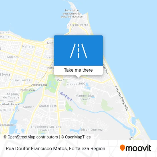 Rua Doutor Francisco Matos map
