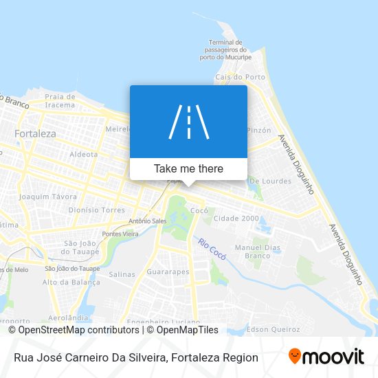 Rua José Carneiro Da Silveira map