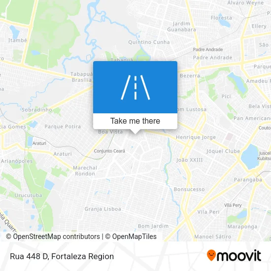 Rua 448 D map