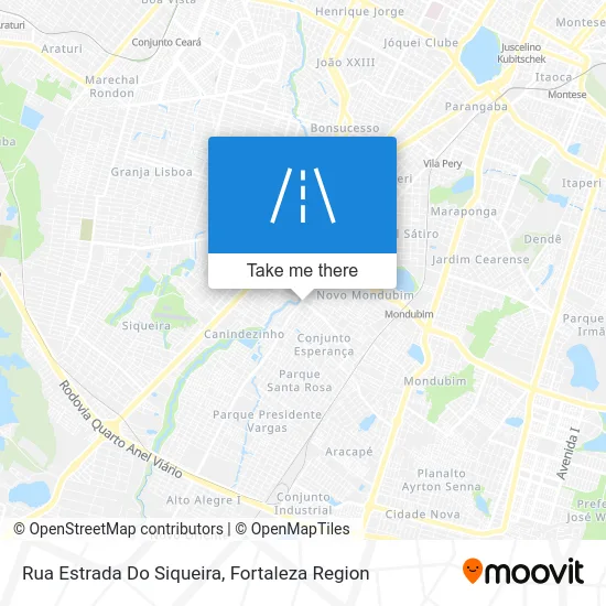 Rua Estrada Do Siqueira map