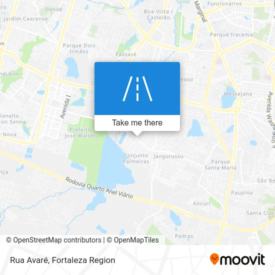 Rua Avaré map