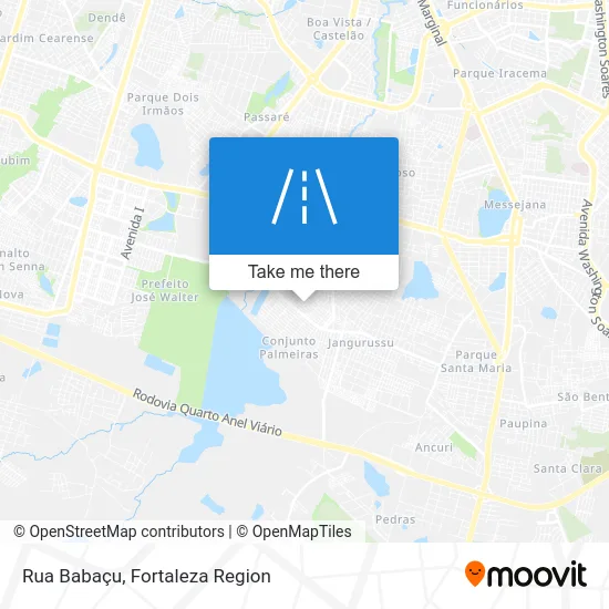 Rua Babaçu map