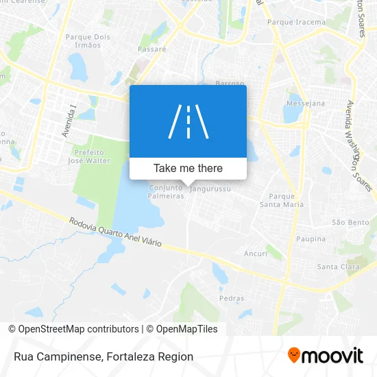 Rua Campinense map
