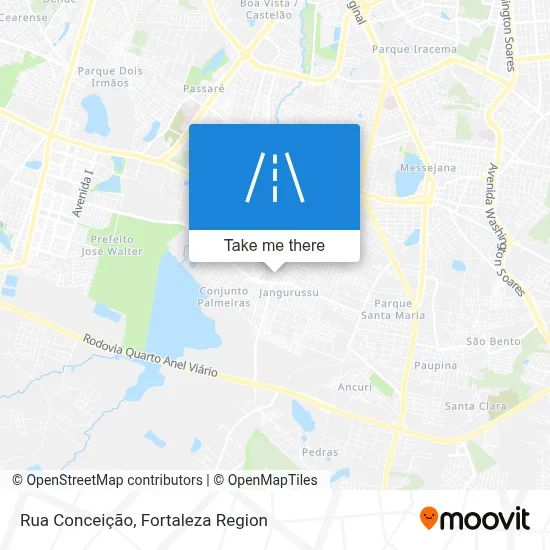 Rua Conceição map
