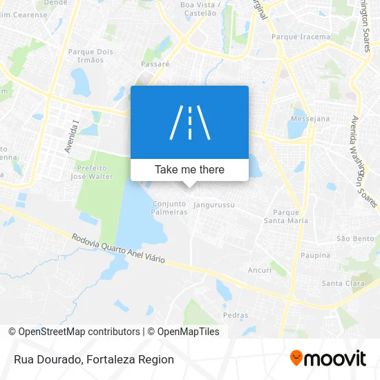 Rua Dourado map
