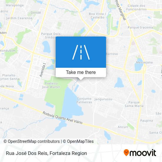 Rua José Dos Reís map