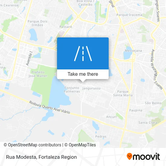 Rua Modesta map