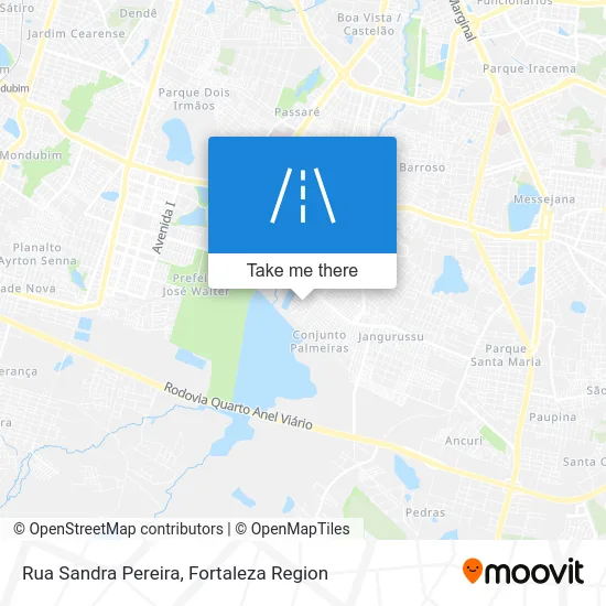 Rua Sandra Pereira map