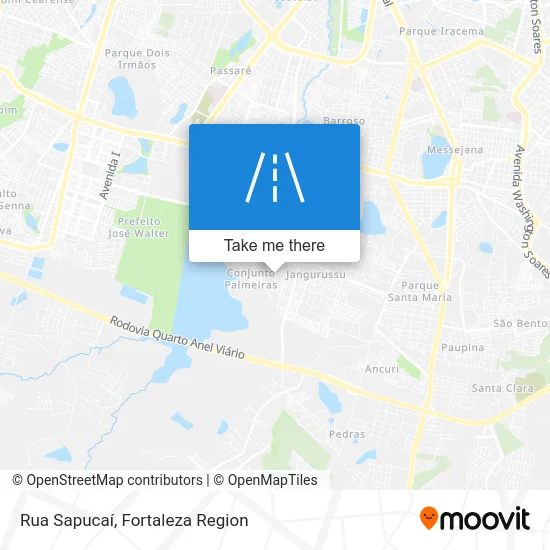 Rua Sapucaí map