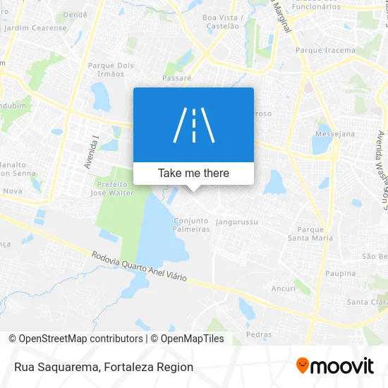 Rua Saquarema map