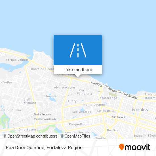 Rua Dom Quintino map