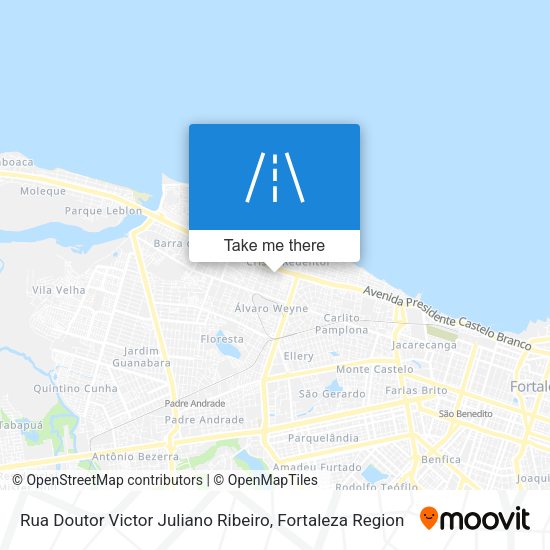 Rua Doutor Victor Juliano Ribeiro map