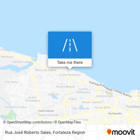 Rua José Roberto Sales map