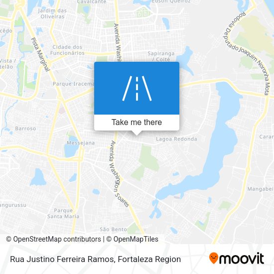 Rua Justino Ferreira Ramos map