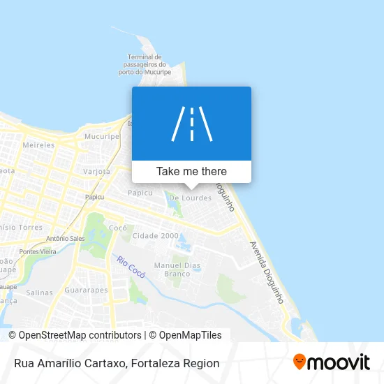 Rua Amarílio Cartaxo map