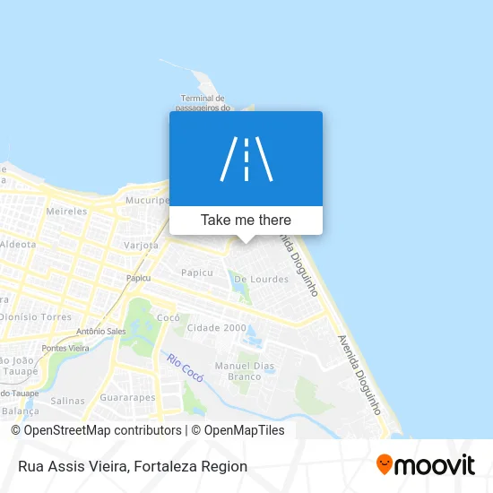 Rua Assis Vieira map