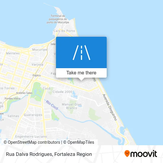 Rua Dalva Rodrigues map